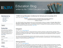 Tablet Screenshot of education11kbw.com